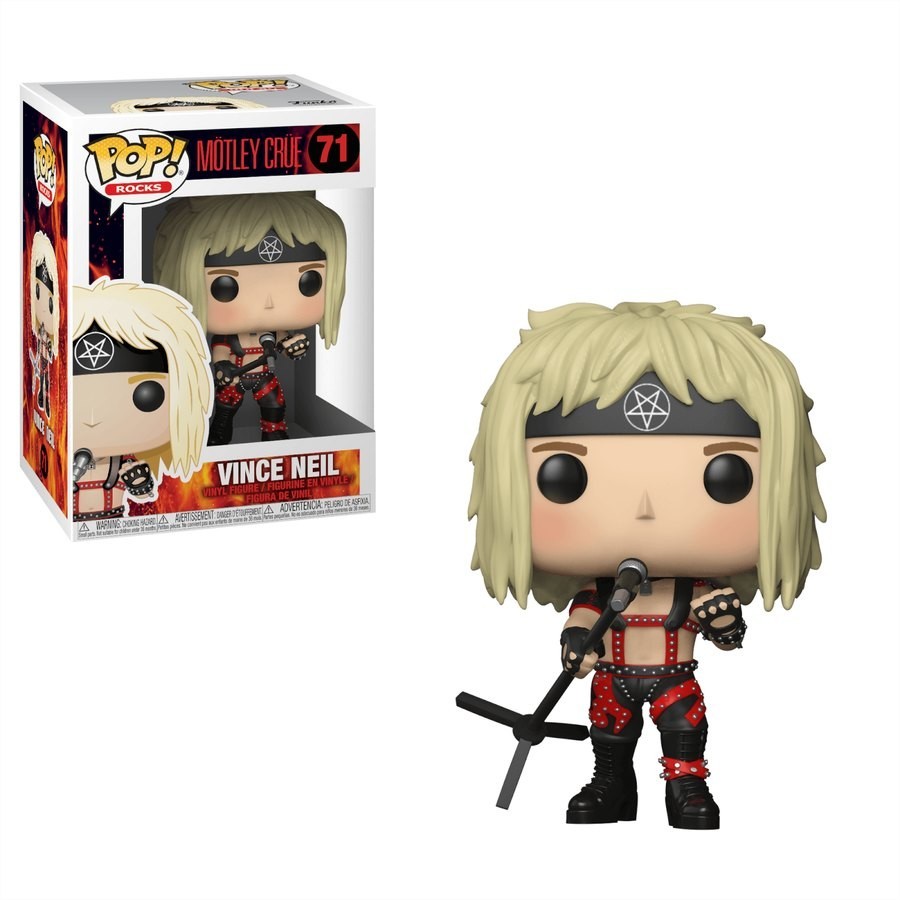 Stand out! Stones Motley Crue- Vince Neil Funko Stand Out! Vinyl