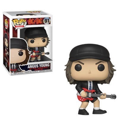 Pop! Stones AC/DC Angus Youthful Funko Stand Out! Plastic