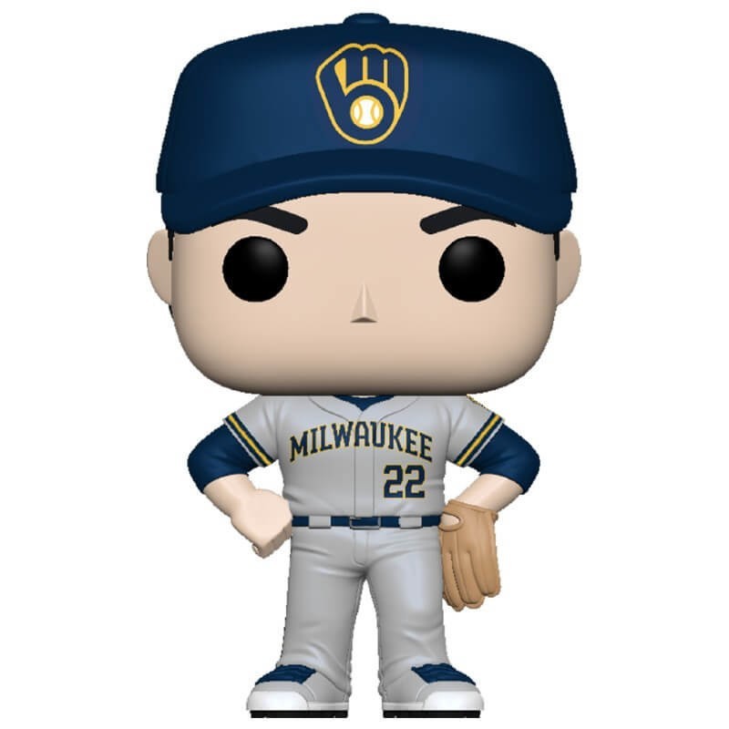 Price Cut - MLB Christian Yelich Funko Stand Out! Vinyl - Hot Buy:£9