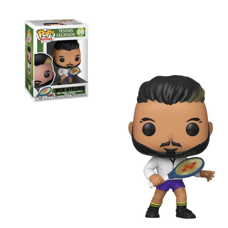 Ping Pong Folklores Scar Kyrgios Funko Stand Out! Vinyl