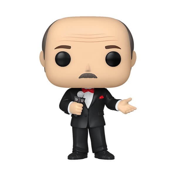WWE Mean Gene Funko Stand Out! Vinyl fabric