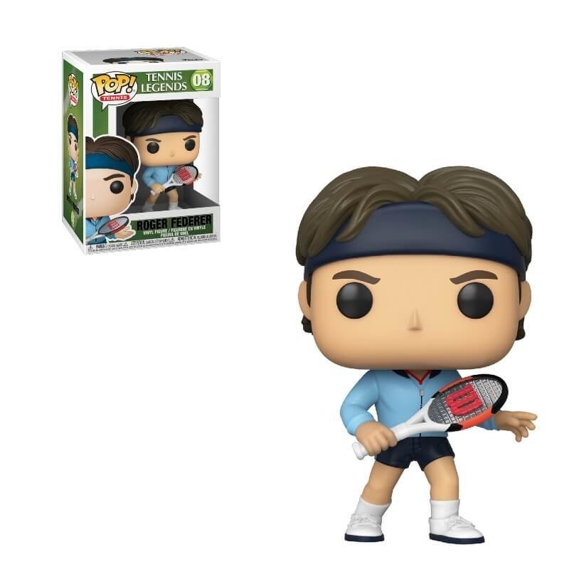 Tennis Legends Roger Federer Funko Stand Out! Vinyl fabric