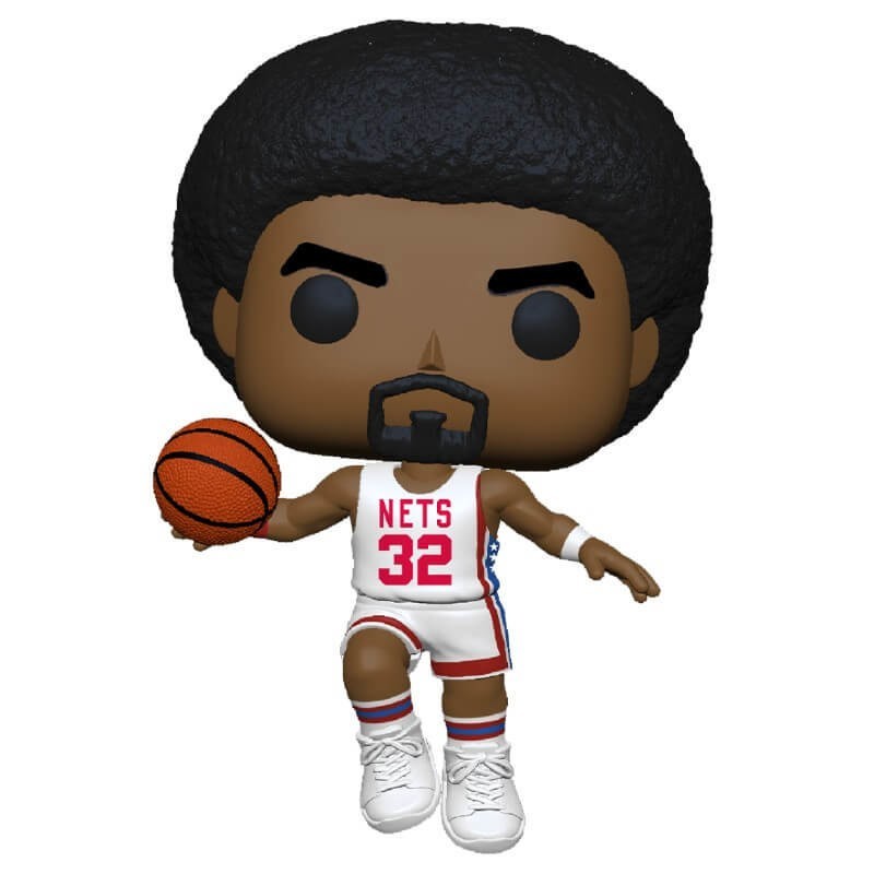 NBA Legends Julius Erving (Nets Residence) Pop! Plastic Figure