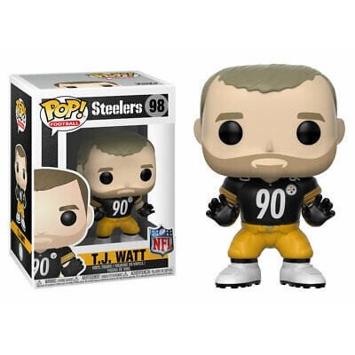 70% Off - NFL TJ Watt Funko Stand Out! Vinyl fabric - Price Drop Party:£9