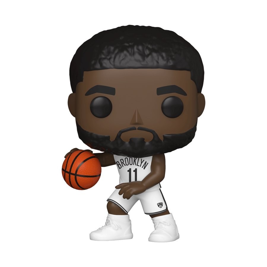 Final Sale - NBA Nets Kyrie Irving Funko Stand Out! Vinyl fabric - Back-to-School Bonanza:£9