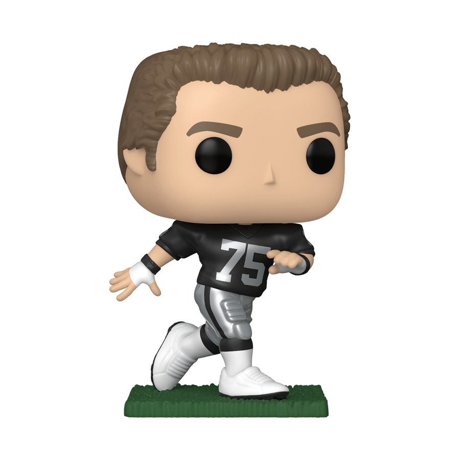 NFL Legends Howie along with Raiders Funko Stand Out! Vinyl