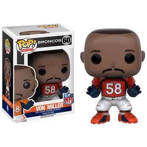 May Flowers Sale - NFL Von Miller Wave 3 Funko Stand Out! Vinyl - One-Day Deal-A-Palooza:£9
