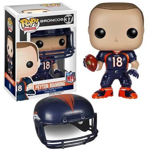 Lowest Price Guaranteed - NFL Peyton Manning Wave 2 Funko Stand Out! Vinyl - Clearance Carnival:£11