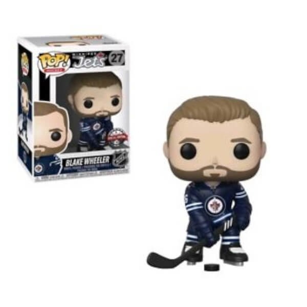 NHL Planes Blake Wheeler EXC Funko Stand Out! Plastic
