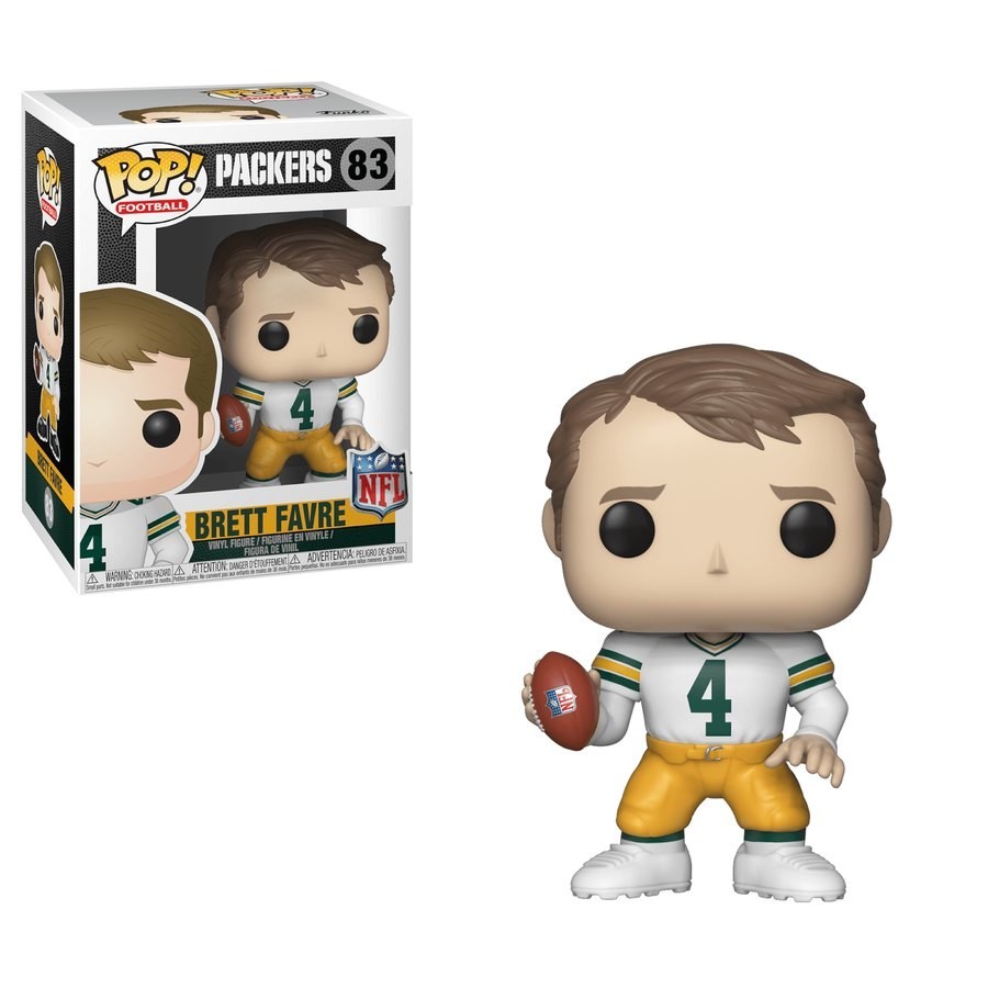 Pre-Sale - NFL Legends - Brett Favre WH Funko Stand Out! Vinyl fabric - Two-for-One:£9