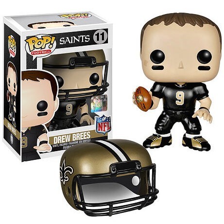NFL Drew Brees Wave 1 Funko Stand Out! Vinyl fabric