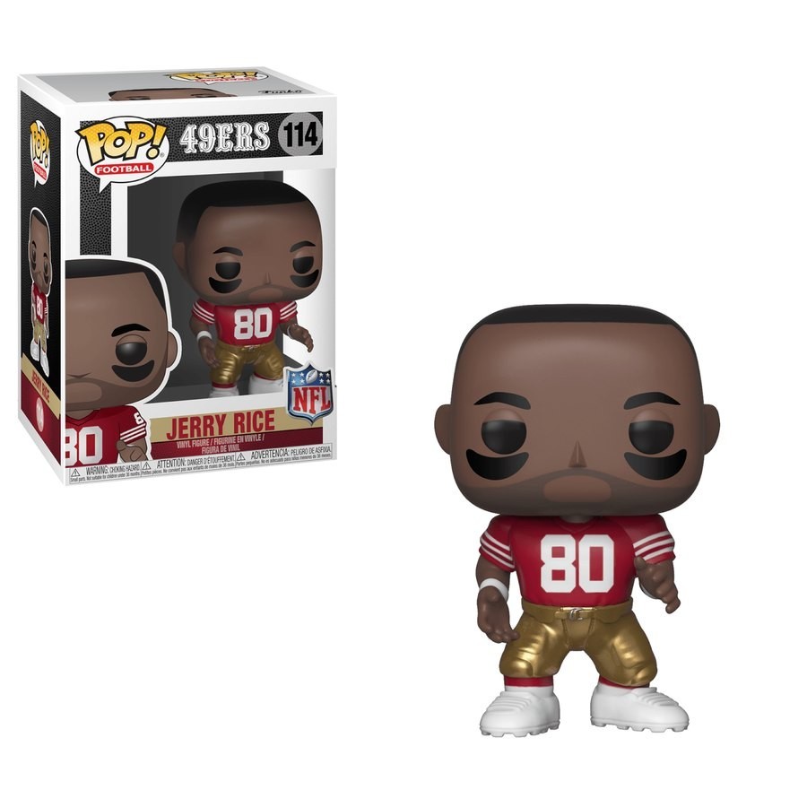 NFL Legends - Chamber Pot Rice Funko Stand Out! Plastic