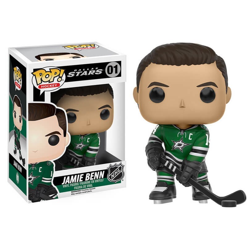 Limited Time Offer - NHL Jamie Benn Funko Stand Out! Vinyl fabric - Surprise Savings Saturday:£9
