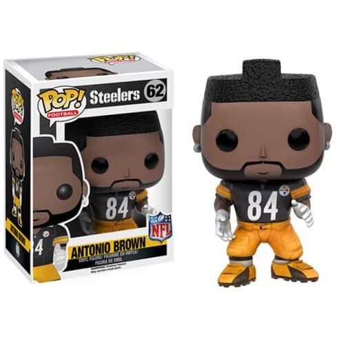 NFL Antonio Brown Wave 3 Funko Stand Out! Vinyl fabric