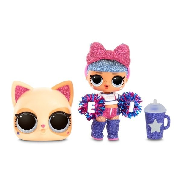 Late Night Sale - L.O.L. Surprise! All-Star B.B.s Athletics Set 2 Cheer Group Sparkly Dolls Assortment - Spring Sale Spree-Tacular:£9