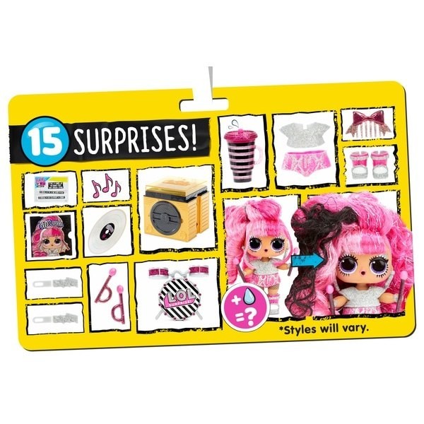 Weekend Sale - L.O.L. Surprise! Remix Hair Flip Dolly Variety - President's Day Price Drop Party:£10