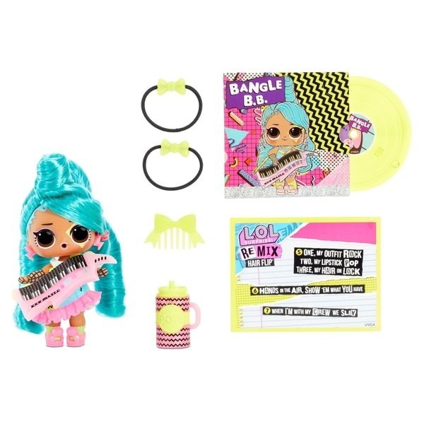 L.O.L. Surprise! Remix Hair Flip Toy Variety