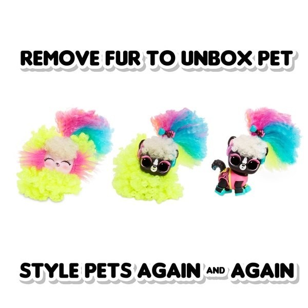 L.O.L. Surprise! Lights Pet Dogs along with True Hair & 9 Shocks Variety