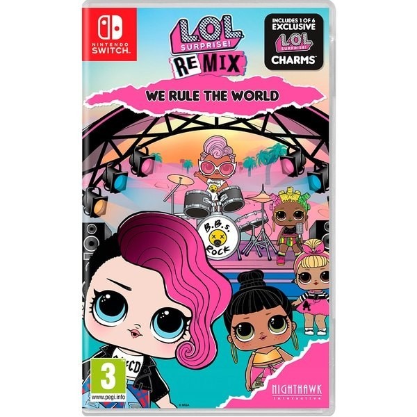 Fall Sale - L.O.L. Surprise! Remix: Our Team Regulation the World Nintendo Change - Off-the-Charts Occasion:£33