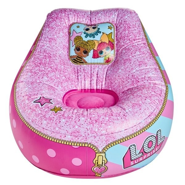 Christmas Sale - L.O.L Unpleasant surprise! Loosen Up Inflatable Chair - Blowout Bash:£12