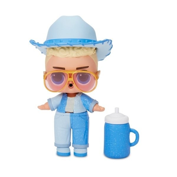 Clearance Sale - L.O.L. Surprise! Boys Collection 3 Dolly with 7 Unpleasant Surprises Selection - Digital Doorbuster Derby:£8
