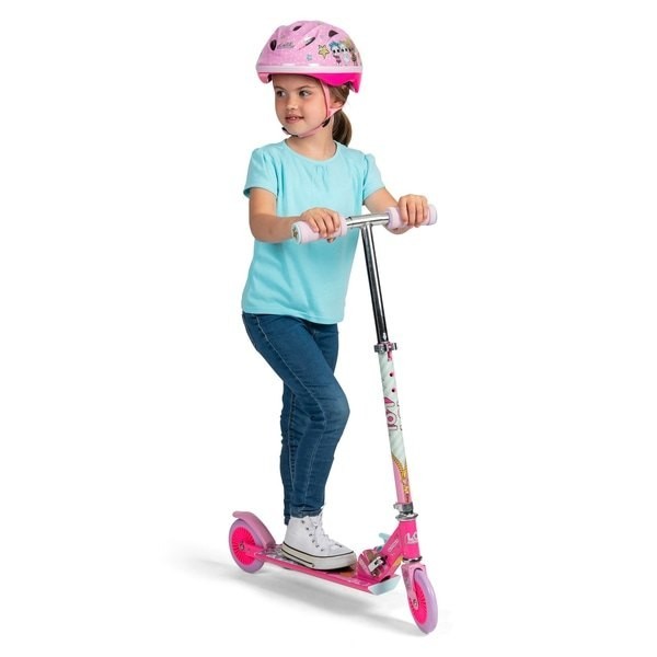 Bonus Offer - L.O.L. Surprise! Folding Inline Personal Mobility Scooter - Frenzy:£18