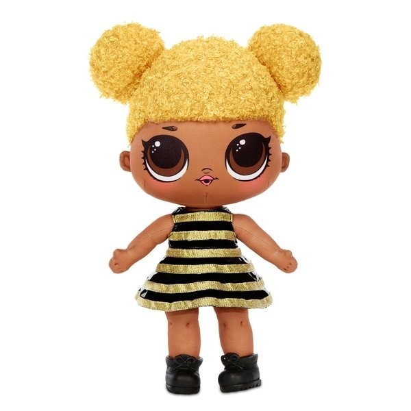 Flash Sale - L.O.L. Surprise! Queen Bee - Huggable, Smooth Plush Doll - Thanksgiving Throwdown:£22