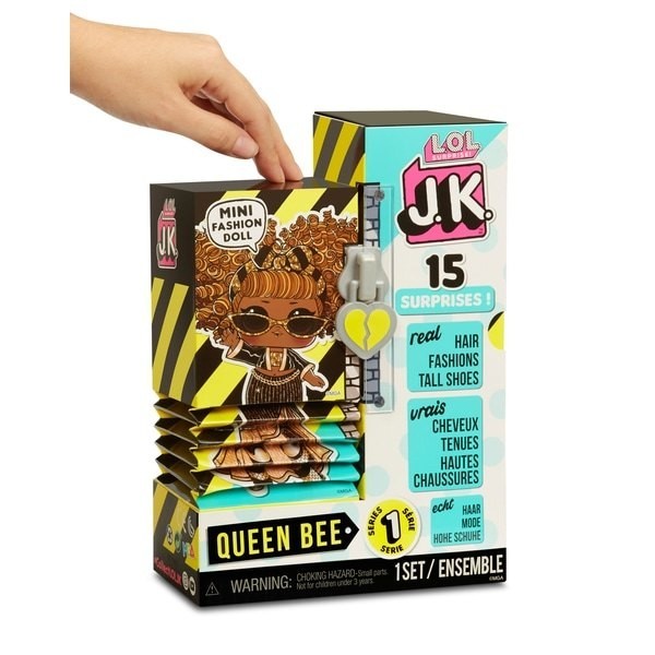 L.O.L. Surprise! JK Queen Honey Bee Mini Fashion Trend Doll
