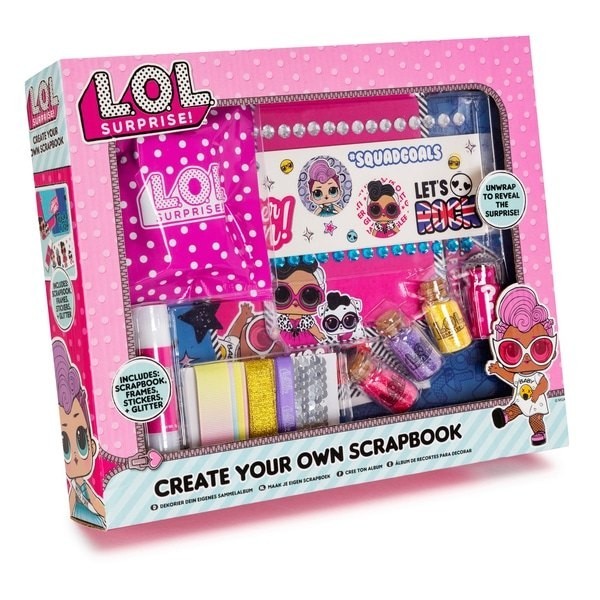 Back to School Sale - L.O.L. Surprise! Scrapbook Kit Assortment - Unbelievable Savings Extravaganza:£5