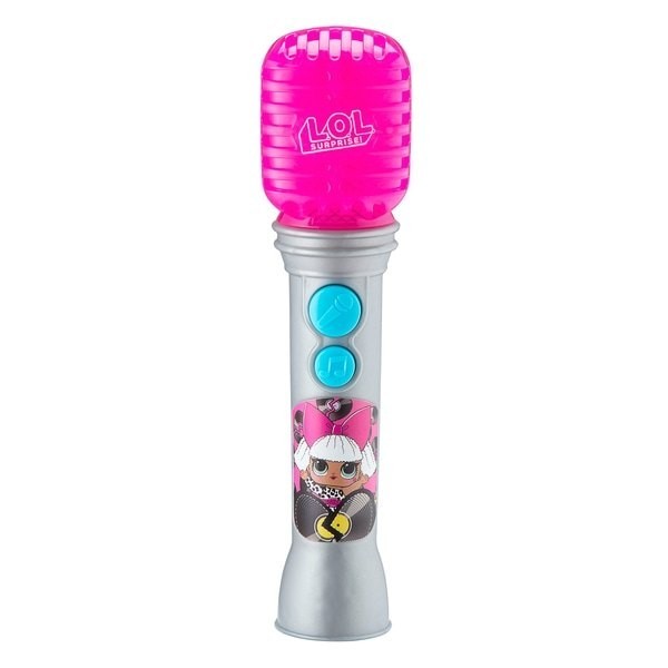 Mother's Day Sale - L.O.L. Surprise! Remix Sing-Along Microphone - Web Warehouse Clearance Carnival:£9[lab9204ma]