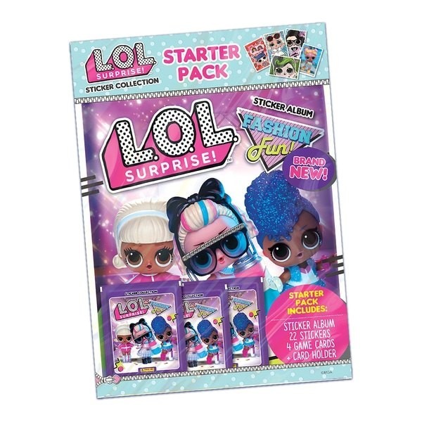 Panini's L.O.L. Surprise Series 3 Sticker Label Starter Load