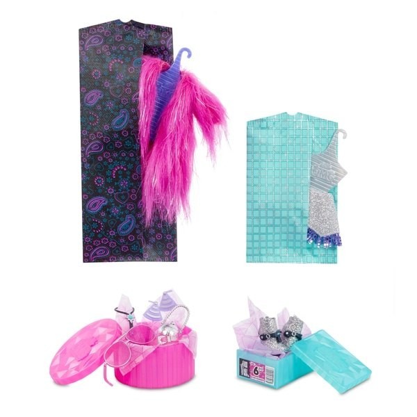 L.O.L. Surprise! O.M.G. Winter Disco Cosmic Nova Fashion Trend Dolly and also Sibling