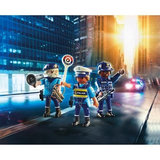 Exclusive Offer - Playmobil 70669 Urban Area Activity Police 3 Shape Place - Markdown Mardi Gras:£7[chb9269ar]