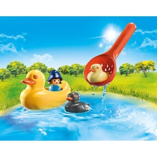 Summer Sale - Playmobil 70271 1.2.3 Water Duck Loved Ones Figures - Father's Day Deal-O-Rama:£9