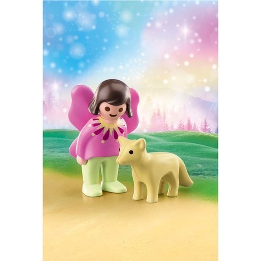 Playmobil 70403 1.2.3 Mermaid Close Friend with Fox Numbers