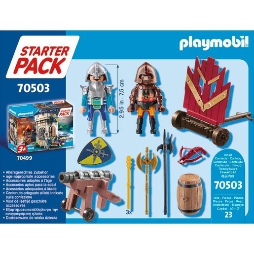 Playmobil 70503 Novelmore Knights' Duel Small Beginner Stuff Playset