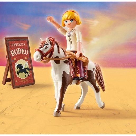 Valentine's Day Sale - Playmobil 70698 DreamWorks Feeling Untamed Rodeo Abigail Playset - Labor Day Liquidation Luau:£9
