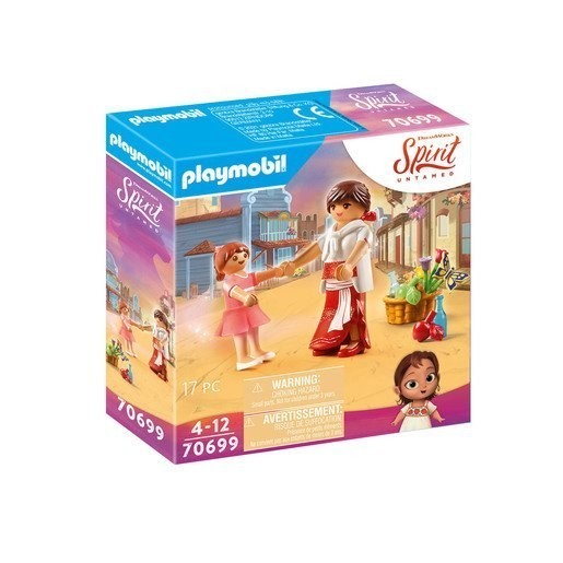 Playmobil 70699 DreamWorks Feeling Untamed Youthful Lucky & Mama Milagro Numbers