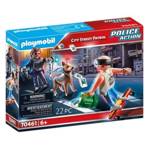 Promotional - Playmobil 70461 Police Activity Metropolitan Area Road Watch (Exclusive) - Blowout Bash:£9[neb9288ca]