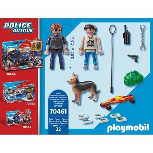Holiday Shopping Event - Playmobil 70461 Authorities Activity Urban Area Road Patrol (Special) - Curbside Pickup Crazy Deal-O-Rama:£9