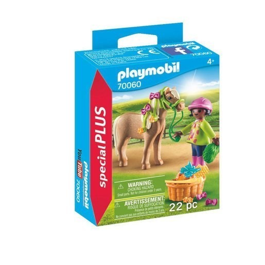 Winter Sale - Playmobil 70060 Unique Additionally Gal along with Pony - Internet Inventory Blowout:£5[cob9289li]