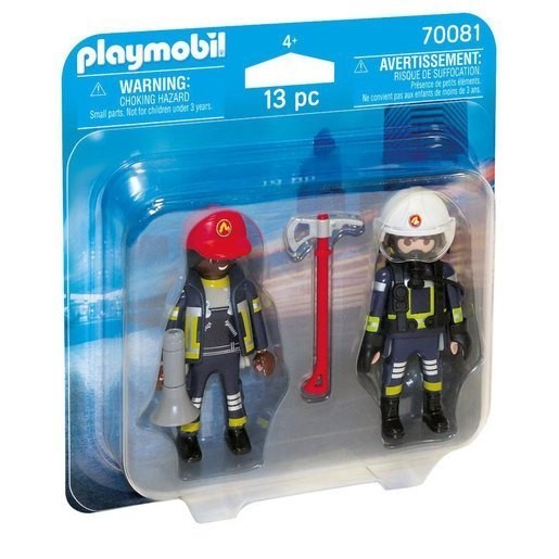 Web Sale - Playmobil 70081 Rescue Firemans Duo Pack - Deal:£5
