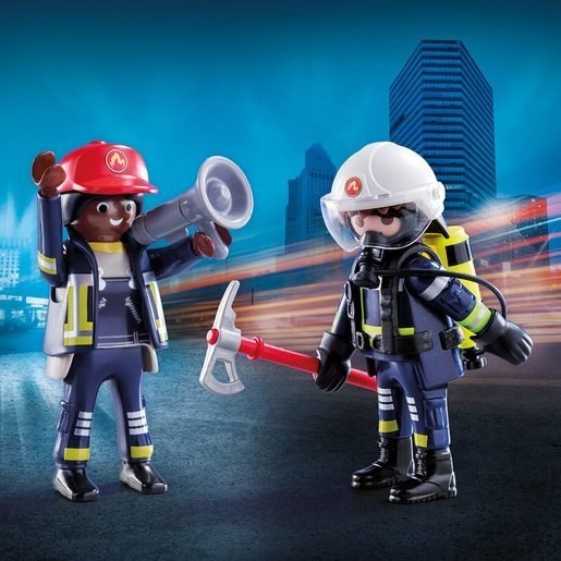 Weekend Sale - Playmobil 70081 Rescue Firemans Duo Stuff - Steal-A-Thon:£5[jcb9295ba]