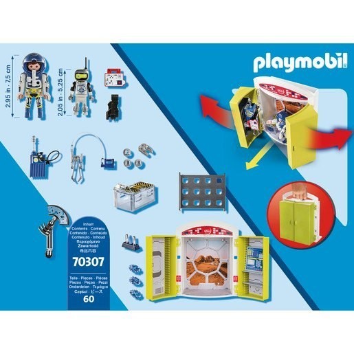 Playmobil 70307 Room Mars Goal Play Package