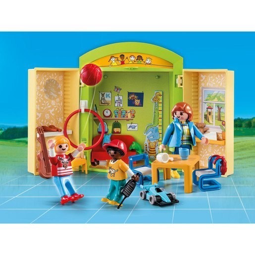 VIP Sale - Playmobil 70308 Area Daily Life Pre-school Play Package - Mania:£19[cob9303li]
