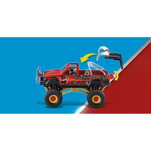 Final Clearance Sale - Playmobil 70549 Act Series Bull Monster Truck - Father's Day Deal-O-Rama:£33[jcb9304ba]