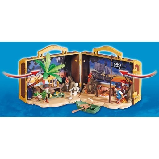 Blowout Sale - Playmobil 70150 Take Along Pirates Jewel Island - Unbelievable Savings Extravaganza:£35[cob9306li]