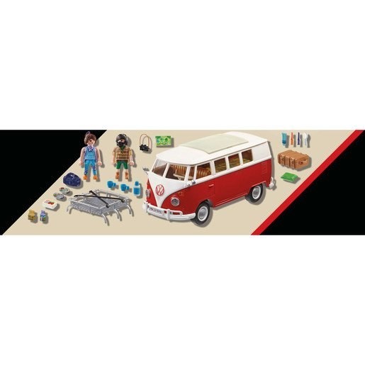New Year's Sale - Playmobil 70176 VW Backpacking Bus Put - E-commerce End-of-Season Sale-A-Thon:£41