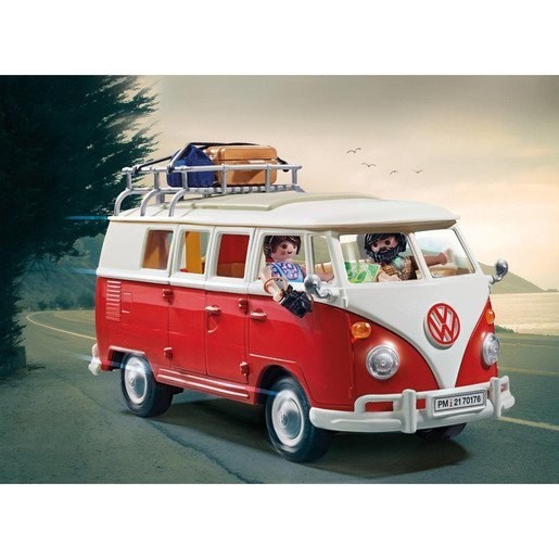 Playmobil 70176 VW Outdoor Camping Bus Establish
