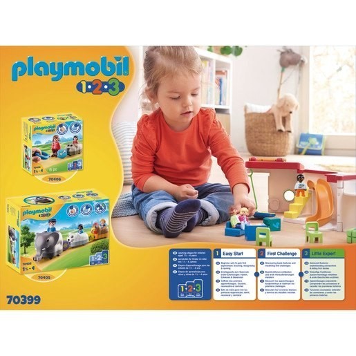 Back to School Sale - Playmobil 70399 1.2.3 My Take Along Playset - Spectacular Savings Shindig:£32[sab9308nt]